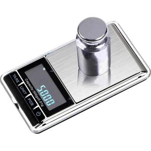 300g/0.01g For Jewelry Gram Weight Backlight Electric Pocket Mini Digital Scale Portable High Accuracy For Kitchen