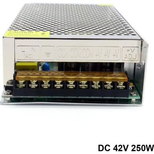 AC to DC Industrial Power Supply Constant Voltage 42V Adjustable Rated Power 250W DC motor Power Supply