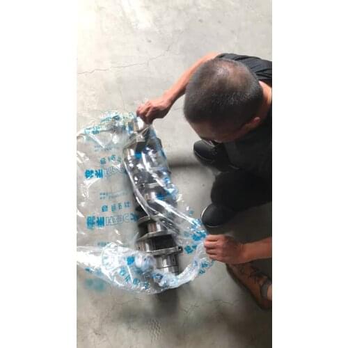 Auto diesel engine 4JJ1 crankshaft 4JJ1-TC Forged Steel Crankshaft used for D-MAX