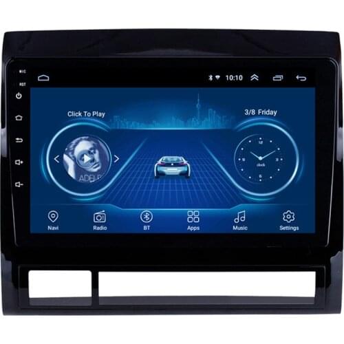 For Toyota Tacoma 05-13 1pc Car 9" Android 10.0 Multimedia GPS Stereo Radio Player 2+32GB WIFI Modem DIY Parts Moulding