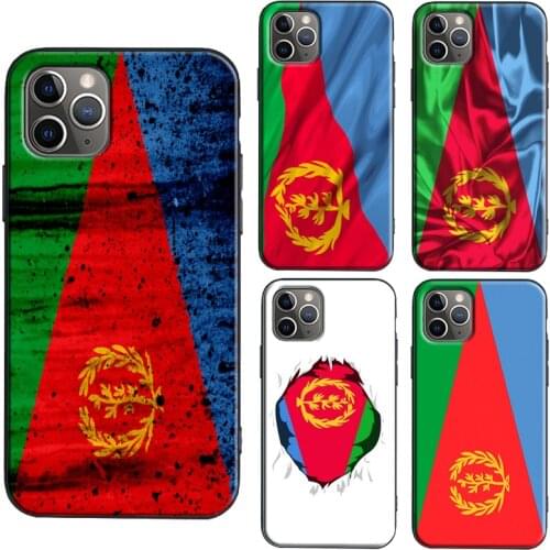 Eritrea Flag Phone Case For iPhone 11 12 Pro Max mini X XR XS Max 6S 8 7 Plus SE 2020 Back Cover
