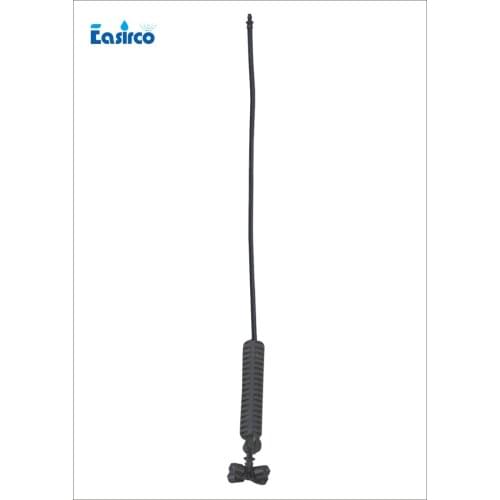 Four way mister+Anti drip valve. Micro sprinkler in grey color.(5pcs-pack) Free shipping