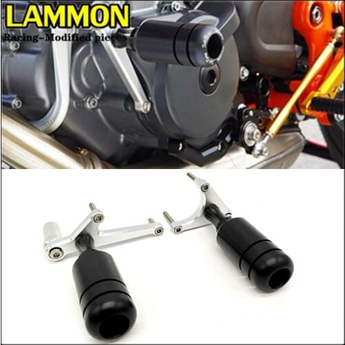 FOR KTM 690 DUKE 2012-2015 Motorcycle Accessories Engine Frame Sliders Protection Guard Glue Floor Protection