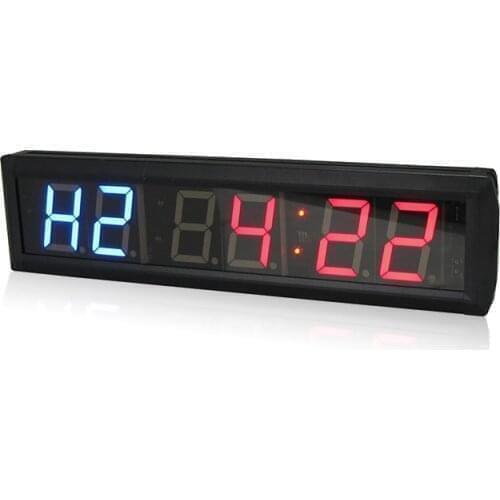2.3'' Electronic LED Tabata crossfit clock big gym digital timer wall clock morden gym equipment