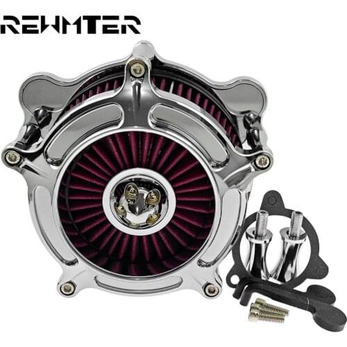 1 Set Air Cleaner Filter with Accessories Chrome For Harley Touring Street Glide Road Glide 2008-2016 Softail FLSTF Dyna FXDLS