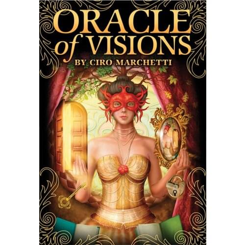 52 PCS Oracle Cards of Visions Tarot Deck High Quality Read Fate Tarot Card Game For Personal Use Board Game Friend Table Games