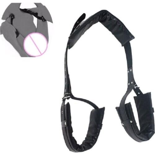 Leather bdsm bondage erotic games for couple Restraints Open Leg Adult Game Restrain Ropes Sex Swing For Women bondage set