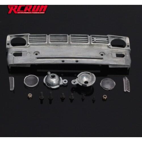 RCRUN metal hollow air intake net pig face for 1:10 model car hilux Tamiya mountain pig TF2 RC car parts toys