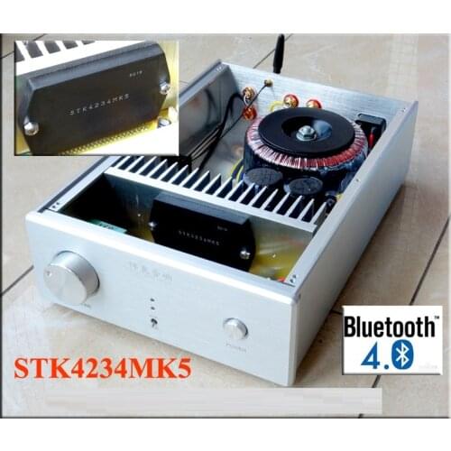Size (mm) : W215 H82 L311 Music Box 3 STK4234 Bile HIFI Amplifier Supports Bluetooth 5.0