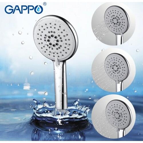 GAPPO Shower Head SPA hand shower ABS shower massager water nozzle shower water booster showerhead