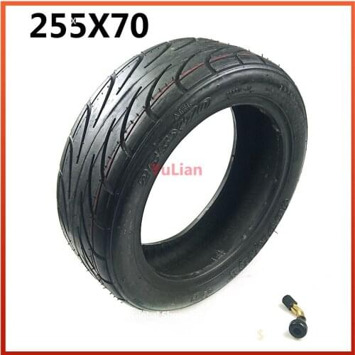 Newset 10 Inch Electric Scooter Tire 255*70 Thickened Tubeless Tyre 255x70 Inflation Explosion-proof Vacuum Tire