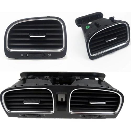 OEM Chrome Air Conditioning Vents Air AC Vent Outlet Ventilation for VW Golf 6 MK6