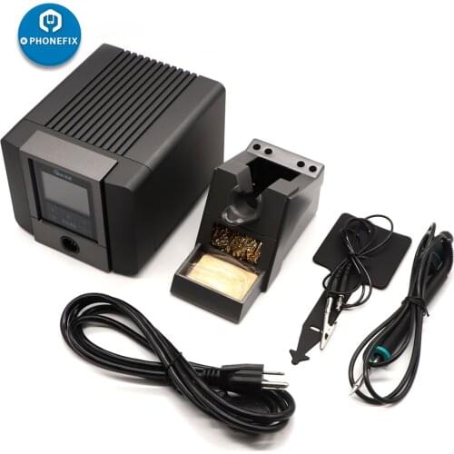 110V 220V QUICK TS1200A Intelligent LCD Lead Free Soldering Station Solder Iron Tip Phone PCB Repair