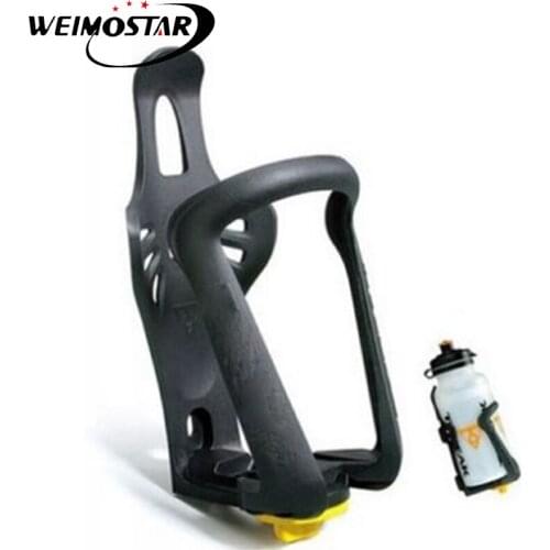 Weimostar MTB Cycling Bike Mountain Bicycle Adjustable Portability Water Bottle Holder Cages Black Bike Accessories