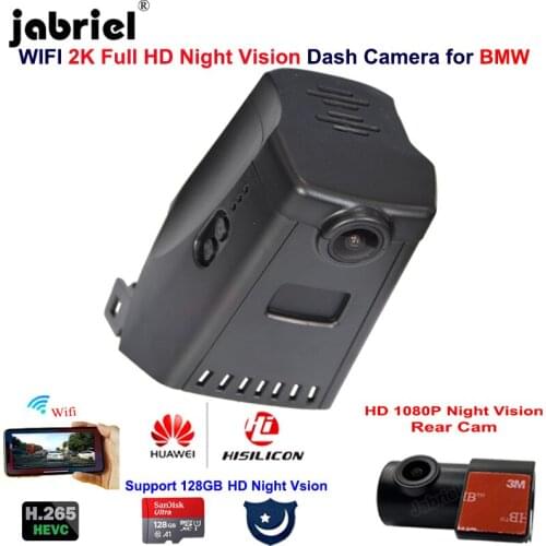 2K Full HD 1080P Hidden Wifi dash cam car dvr for BMW 520d 528d 525d 525i 530d 530i 535i 535d 540i 540d 5 7 series g30 g11 g12