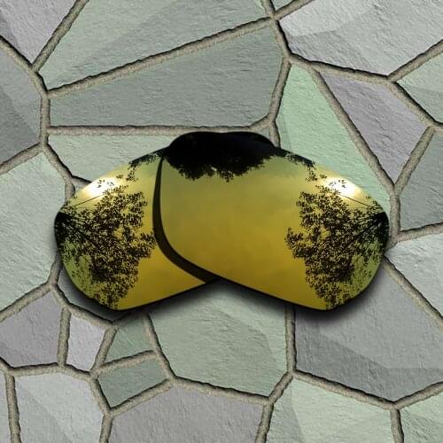 Yellow Golden Sunglasses Polarized Replacement Lenses for Style Switch