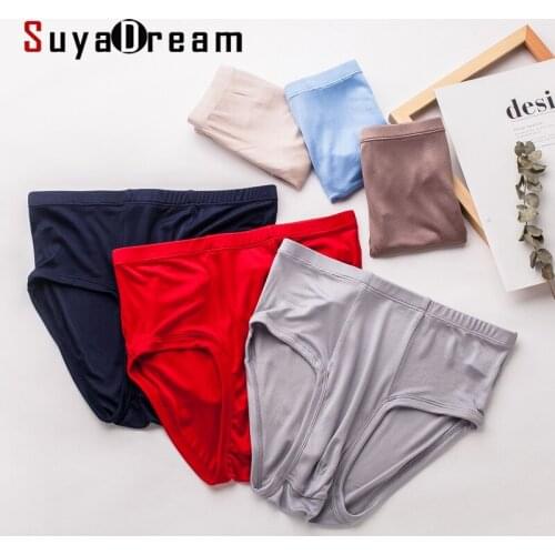 Мужские трусы-плавки SuyaDream China At AliExpress