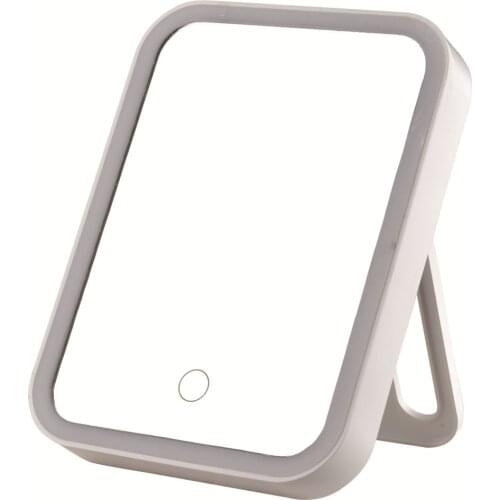 Led Makeup Mirror Touch Screen 3 Light Mirrors Vanity Mirroir Standing Make up Miroir Lumineux Magnifying Cosmetics Mirror Light