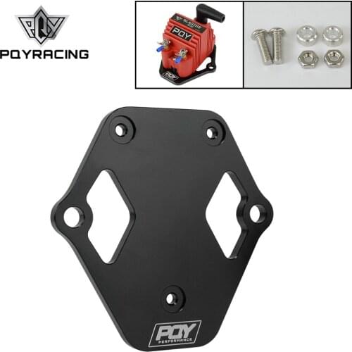PQY Universal Billet Aluminum Ignition Coil Bracket For Blaster Ss 12V High Output External Male E-Core Ignition Coil 8207 EIC99