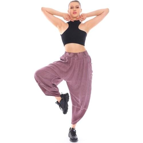 Women, Shalwar, Baggy, Loose, Long Pants, High Waist, Viscose, Comfortable, Elastic Waist, Ethnic, Solid Color, All Ages, 2021