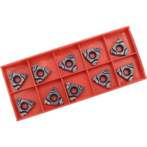 10pcs 16IRM 2.0 ISO IC908 Carbide Inserts plate high quality CNC Threaded blade Lathe cutter tool turning tools
