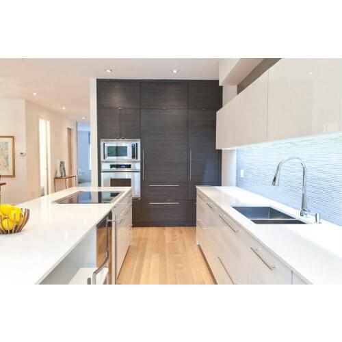 2016 new style modern high gloss white lacquer kitchen furniture new design customized kitchen cabinets L1606021