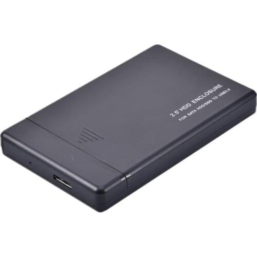 2021 New Portable 2.5 Inch USB 2.0/3.0/3.1 Type-C Hard Drive Enclosure External HDD Case