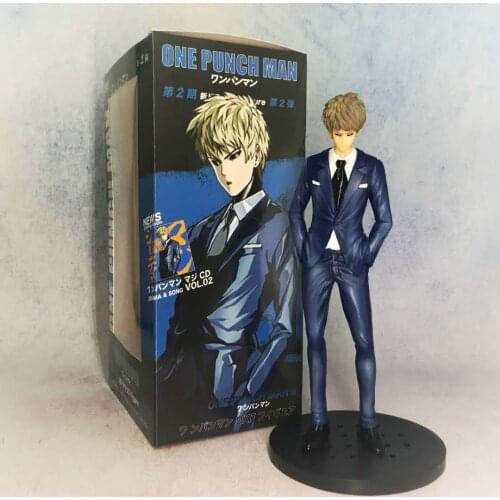 23CM One Punch Man Character Genos Super Action Figure PVC Model Toys