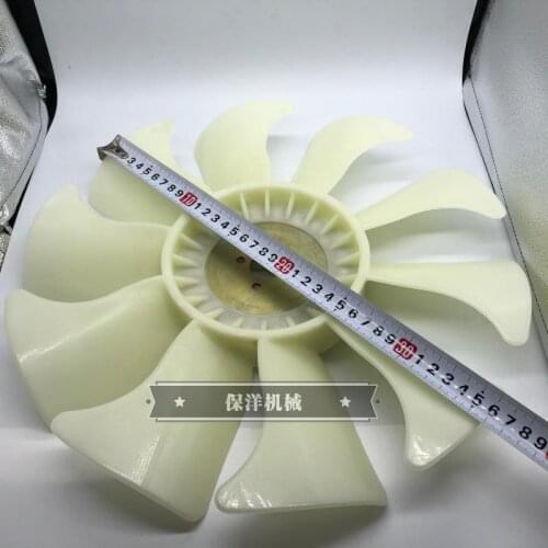 FREE SHIPPING FOR Yangma 3D84-3 engine fan leaf for Komatsu PC20 PC30 PC35 PC40 PC45 excavator digger