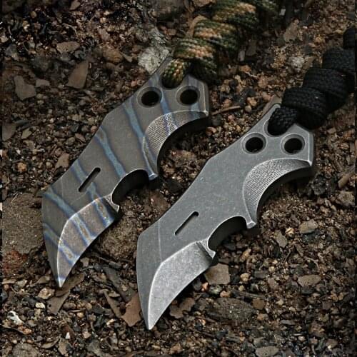 Titanium Alloy EDC Pocket Multi Tools Outdoor Survival Kit With Bottle Opener for Camping Hiking