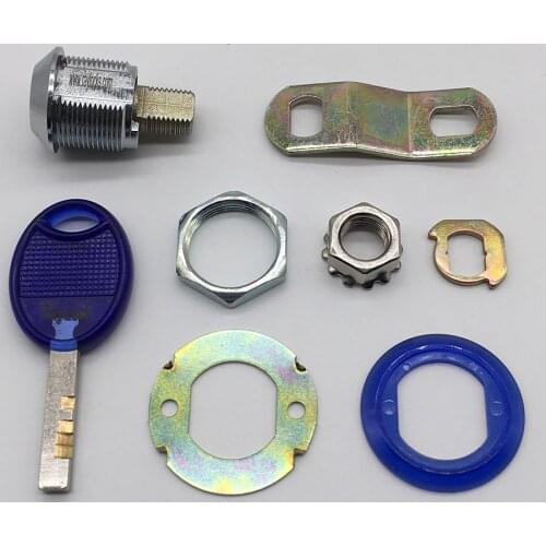 M19 lock house 17mm cam lock with 50mm offset steel cam for mailbox cabinet door