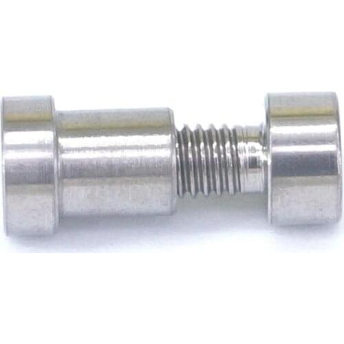 M5x16mm Ti GR5 Titanium Screw Bolt With Cap Nut For Bike Carbon Fibe Handlebar