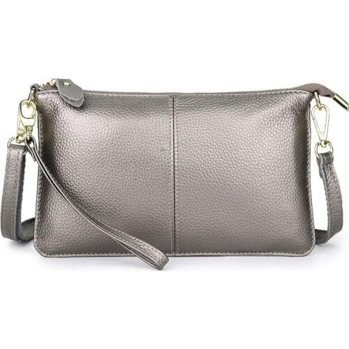 2021 Genuine Cowhide Fashion Women Bag Leather Handbags Soft Texture Shoulder Bag Crossbody Bags For Women Pouch Messenger Bags