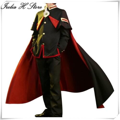 2020 new anime cosplays Yugi Amane Cosplay Costume Uniform set cosplays shirt pants cloak