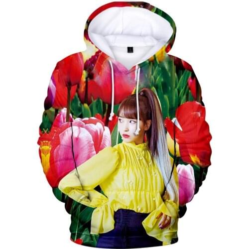 New TWICE 3D Hoodies Women Men Sweatshirts Harajuku 2019 Fashion 3D Hoodies Print Korean womens singing group member idol Hoody