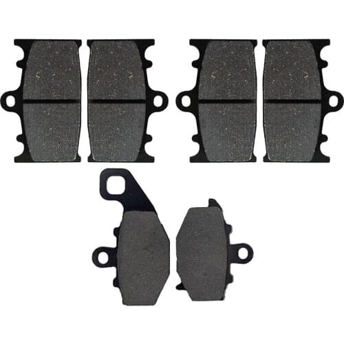 Motorcycle Front and Rear Brake Pads for Kawasaki ZZR400 ZX400N 1993-1999 ZR 400 Zephyr 1997-2001 ZZR600 ZX600 1993-2007