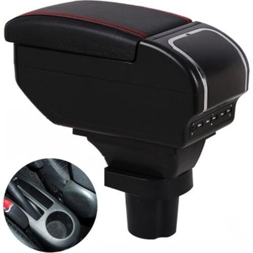 For Toyota Yaris Armrest Interior Parts Car Armrest box Retrofit parts Storage box car accessories Interior USB