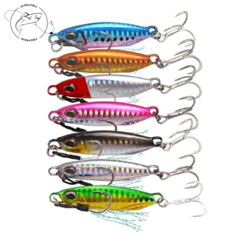 3D Eye Sea Fishing Lure Outdoor 6Colors Sinking Iron Plate Lead Sequins Metal Hard Bait Wobblers 5cm/6.5cm16g/32g