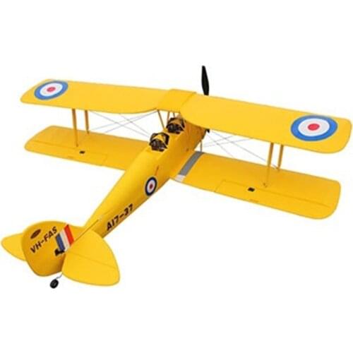 RC Propeller Plane Dynam Tiger Moth 1270mm Wingspan PNP 8957