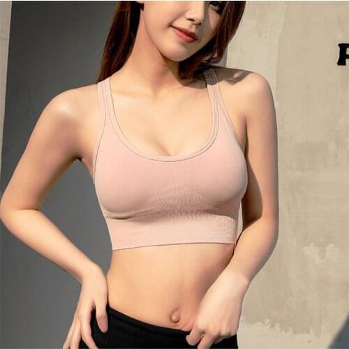 3PCS/lot Adjustable Shockproof Wicking Running Sports Bra Row Button Underwear Quick-drying Hollow Beautiful Back Sports Bra