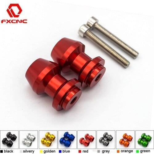 M8 CNC Motorcycle Swingarm Spool Sliders Swing Arm Spools Sliders For Aprilia RS125 RS 125 2006-2010 2009 2008 2007