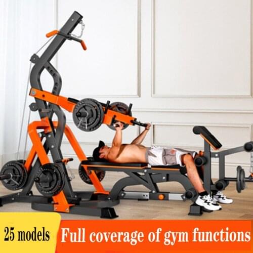 Bench press squat gantry home gym multifunctional combination strength comprehensive training fitness equipment set