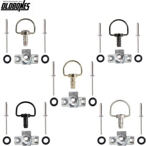 14MM Universal New Quick Release D-ring Turn Race Fairing Fastener For Honda For Yamaha For Suzuki For KTM