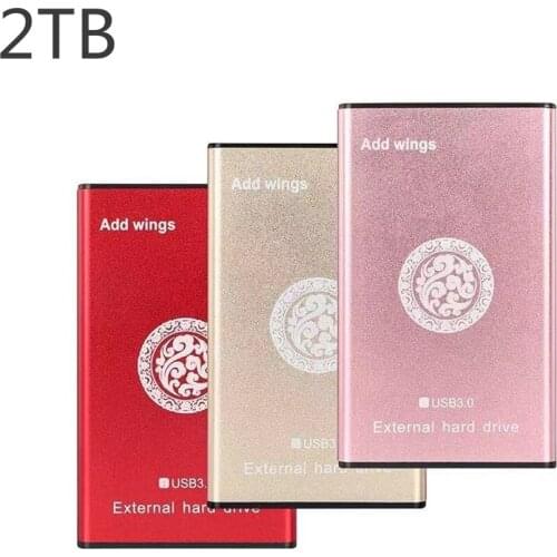 HDD 2.5" External Hard Drive 80gb/500gb/1tb/2tb USB3.0 Storage Compatible For PC Mac Desktop Laptop MacBook High Quality Durable