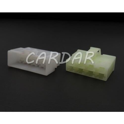 1 Set 8 Pin 6070-8471 6070-8481 6.3mm Connector Automotive Plug With Terminals