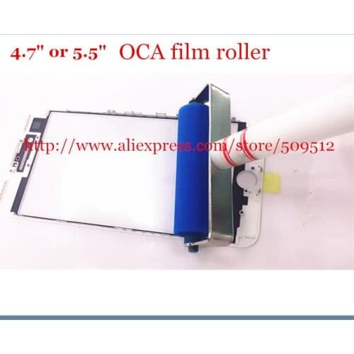 1pcs For iphone 6 /6 plus /7 plus/7 /6s /6s plus Roller patch roller peritoneal post OCA film roller bulldozed flat