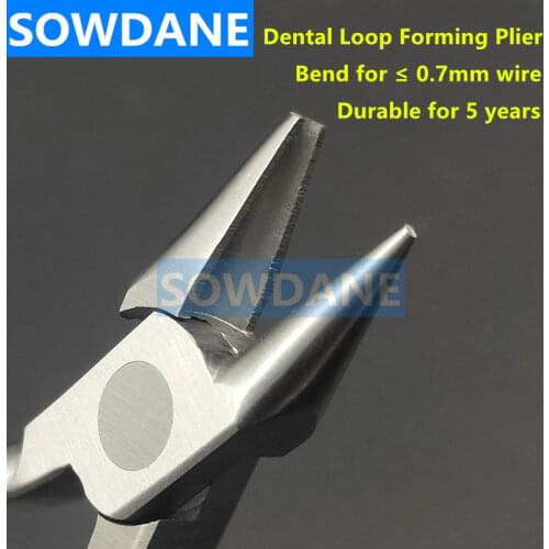 1 piece Dental Orthodontic Loop Forming Plier Small Beak Dentist Lab Laboratory Instrument Hard Wire Bend Plier for 0.7mm wire