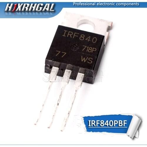 10pcs IRF840 TO-220 IRF840PBF TO220