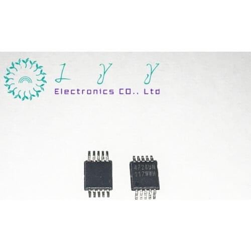 5PCS/10PCS NEW MCP4728-E/UN MCP4728 4728 4728UN MSOP10 DAC 12BIT W/I2C