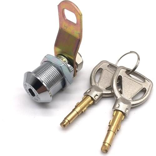 RAYLOCK Keyed Alike Security Solid Brass Key Slot Machine Door Cam Lock With Length 20mm